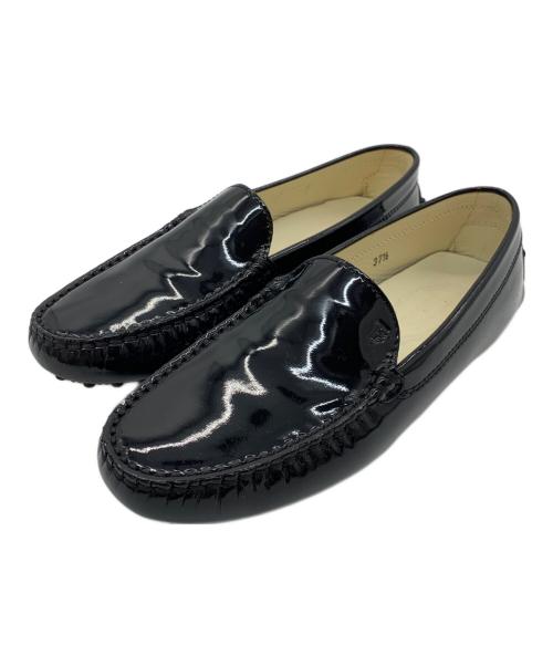 TOD'S（トッズ）TOD'S (トッズ) ドライビングシューズ ブラック サイズ:37 1/2の古着・服飾アイテム