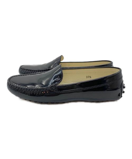 TOD'S（トッズ）TOD'S (トッズ) ドライビングシューズ ブラック サイズ:37 1/2の古着・服飾アイテム