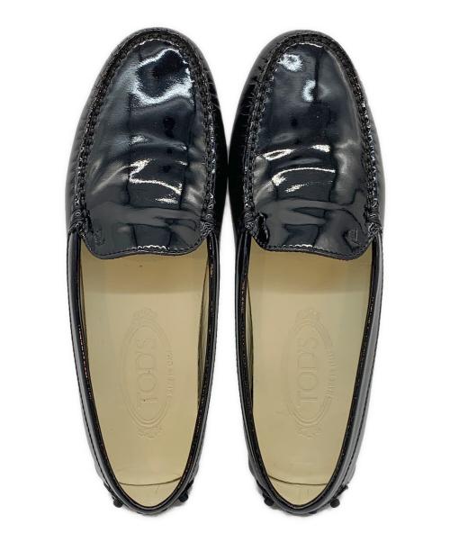TOD'S（トッズ）TOD'S (トッズ) ドライビングシューズ ブラック サイズ:37 1/2の古着・服飾アイテム