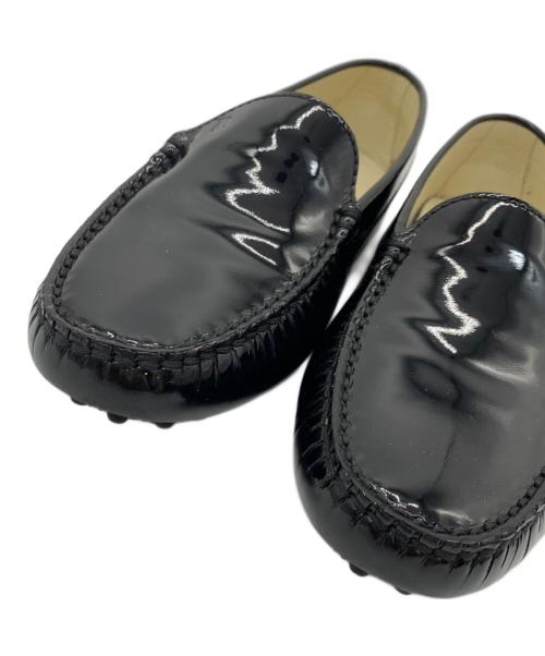 TOD'S（トッズ）TOD'S (トッズ) ドライビングシューズ ブラック サイズ:37 1/2の古着・服飾アイテム