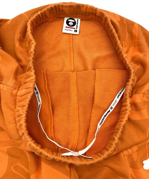 Aape BY A BATHING APE（エーエイプ バイ アベイシングエイプ）Aape BY A BATHING APE (エーエイプ バイ アベイシングエイプ) ショートパンツ オレンジ サイズ:Lの古着・服飾アイテム