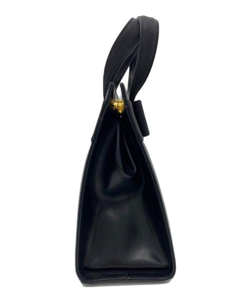 Salvatore Ferragamo（サルヴァトーレ フェラガモ）Salvatore Ferragamo (サルヴァトーレ フェラガモ) ハンドバッグ ブラックの古着・服飾アイテム