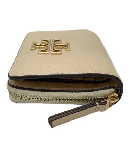 TORY BURCH（トリーバーチ）TORY BURCH (トリーバーチ) コンパクトウォレット ベージュの古着・服飾アイテム