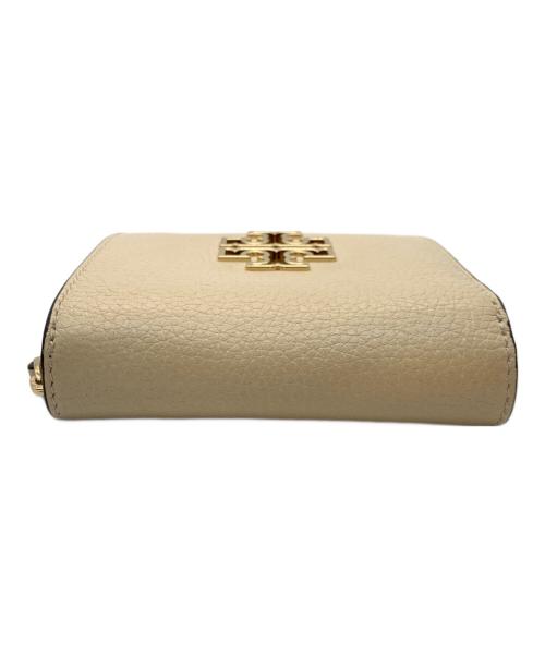 TORY BURCH（トリーバーチ）TORY BURCH (トリーバーチ) コンパクトウォレット ベージュの古着・服飾アイテム
