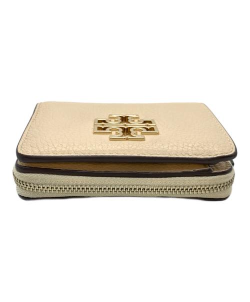TORY BURCH（トリーバーチ）TORY BURCH (トリーバーチ) コンパクトウォレット ベージュの古着・服飾アイテム