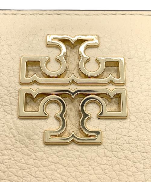 TORY BURCH（トリーバーチ）TORY BURCH (トリーバーチ) コンパクトウォレット ベージュの古着・服飾アイテム