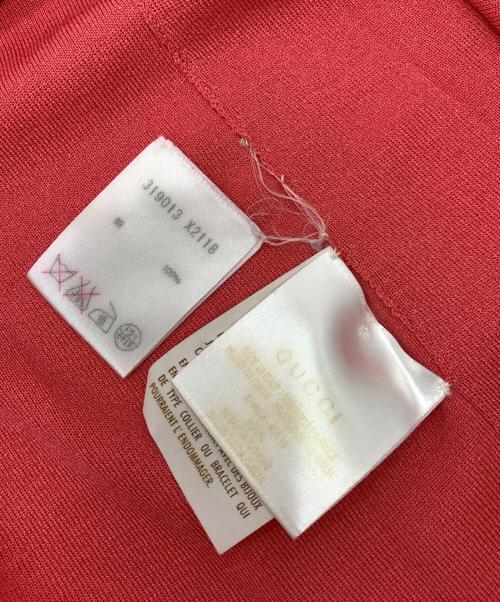 GUCCI（グッチ）GUCCI (グッチ) 半袖ニット ピンク サイズ:XSの古着・服飾アイテム