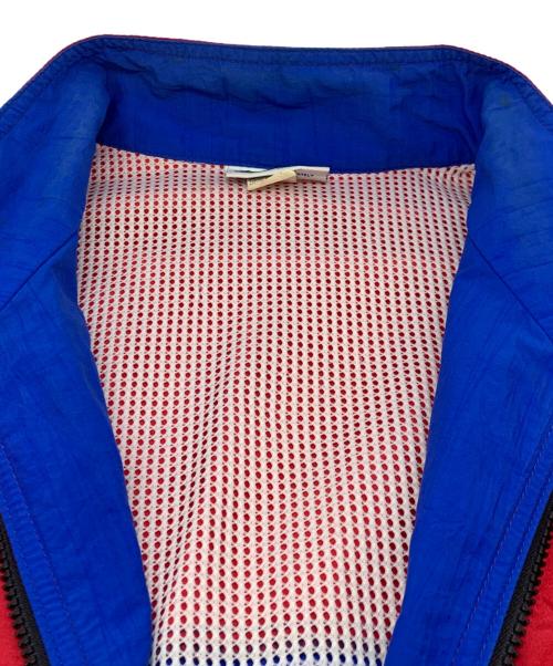 TOPS OF ROCKIES（トップス オブ ロッキーズ）TOPS OF ROCKIES (トップス オブ ロッキーズ) ジップアップジャケット レッド×ブルー サイズ:X-LARGEの古着・服飾アイテム
