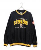 NFL×LEEナショナル・フットボール・リーグ×リー）の古着「スウェット」｜ブラック×イエロー