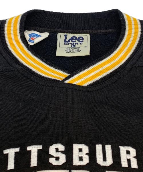 NFL（ナショナル・フットボール・リーグ）NFL (ナショナル・フットボール・リーグ) LEE (リー) スウェット ブラック×イエロー サイズ:Lの古着・服飾アイテム