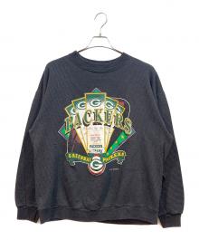 OFFICIAL FAN SPORTSWEAR（オフィシャル ファン スポーツウェア）の古着「スウェット」｜ブラック