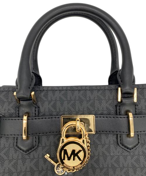 MICHAEL KORS（マイケルコース）MICHAEL KORS (マイケルコース) ショルダーバッグ ブラックの古着・服飾アイテム