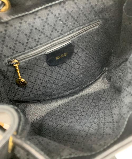 GUCCI（グッチ）GUCCI (グッチ) リュック ブラックの古着・服飾アイテム