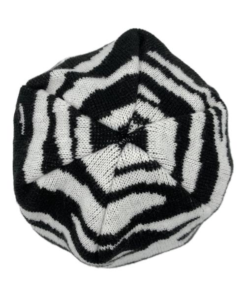 New Era（ニューエラ）New Era (ニューエラ) SUPREME (シュプリーム) New Era Box Logo Beanie / ニューエラ ボックスロゴ ビーニー ホワイト×ブラックの古着・服飾アイテム