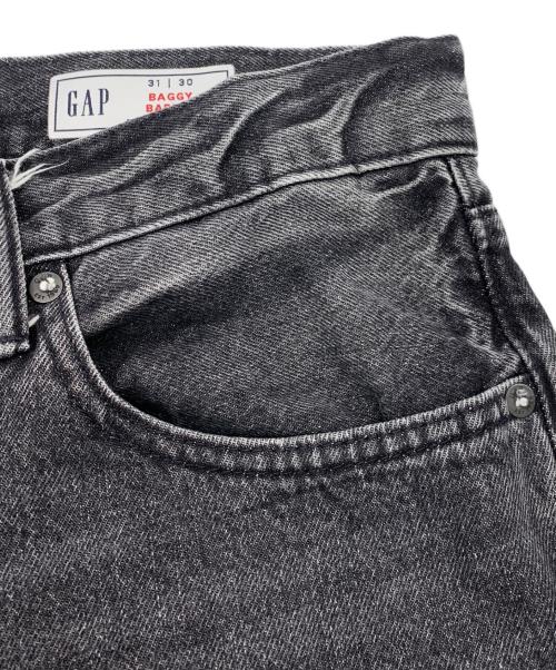 GAP（ギャップ）GAP (ギャップ) バギー バレルデニムパンツ ブラック サイズ:W31の古着・服飾アイテム
