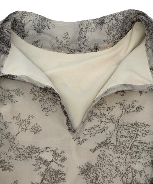 Snidel（スナイデル）Snidel (スナイデル) 長袖ブラウス グレー サイズ:SIZE ONEの古着・服飾アイテム