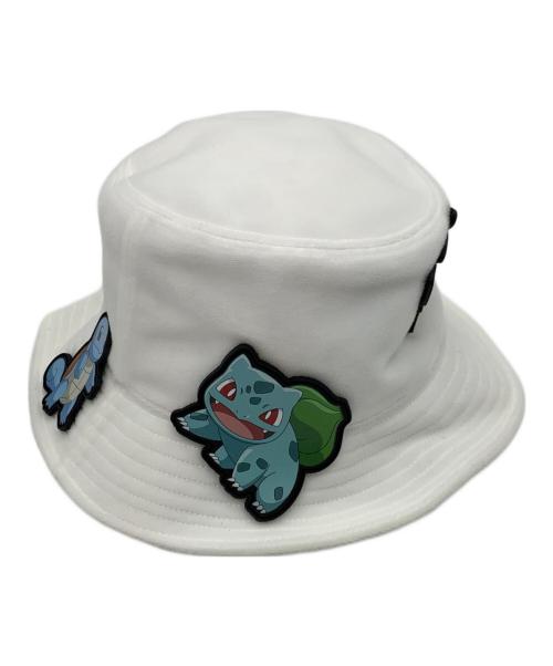 CA4LA（カシラ）CA4LA (カシラ) ポケモン (ポケモン) ハット ホワイトの古着・服飾アイテム