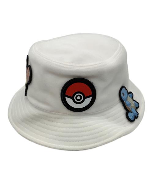 CA4LA（カシラ）CA4LA (カシラ) ポケモン (ポケモン) ハット ホワイトの古着・服飾アイテム