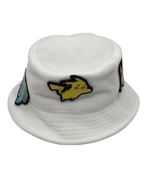 CA4LA（カシラ）CA4LA (カシラ) ポケモン (ポケモン) ハット ホワイトの古着・服飾アイテム
