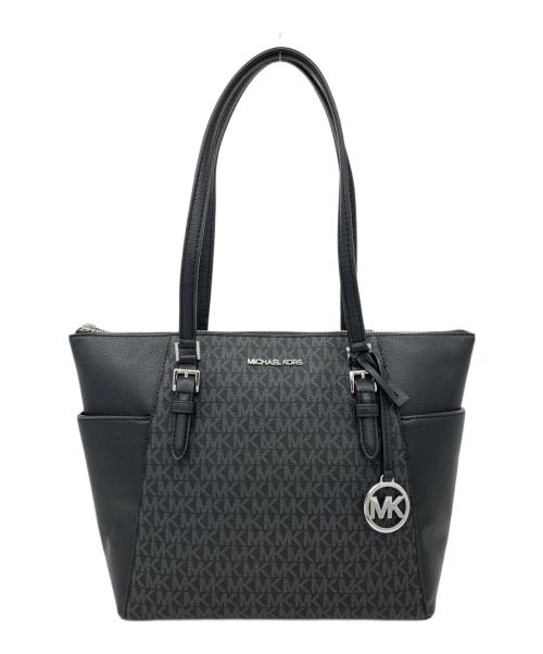 MICHAEL KORS（マイケルコース）MICHAEL KORS (マイケルコース) トートバッグ ブラックの古着・服飾アイテム