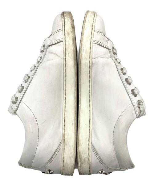 JIMMY CHOO（ジミーチュウ）JIMMY CHOO (ジミーチュウ) CASH / キャッシュ ホワイト サイズ:37の古着・服飾アイテム