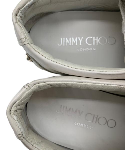 JIMMY CHOO（ジミーチュウ）JIMMY CHOO (ジミーチュウ) CASH / キャッシュ ホワイト サイズ:37の古着・服飾アイテム