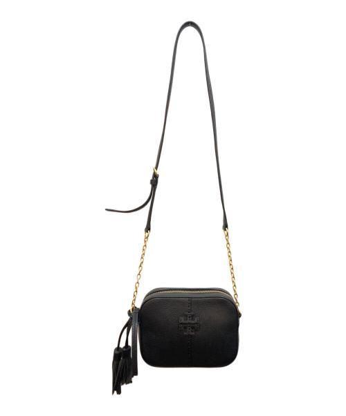TORY BURCH（トリーバーチ）TORY BURCH (トリーバーチ) ショルダーバッグ ブラックの古着・服飾アイテム