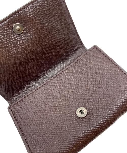 COACH（コーチ）COACH (コーチ) 3つ折り財布 ブラウン×ピンクの古着・服飾アイテム