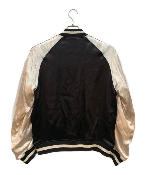 Schott（ショット）Schott (ショット) サテンスカジャン ブラック サイズ:Lの古着・服飾アイテム