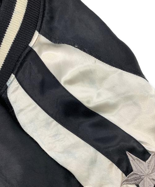 Schott（ショット）Schott (ショット) サテンスカジャン ブラック サイズ:Lの古着・服飾アイテム