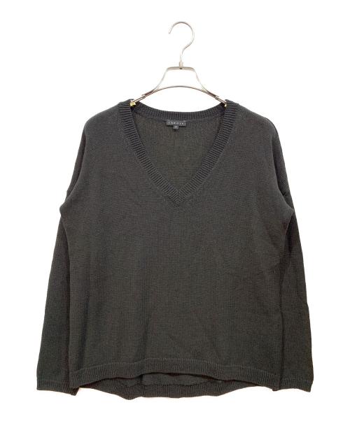 theory（セオリー）theory (セオリー) 薄手ニット ブラック サイズ:Sの古着・服飾アイテム