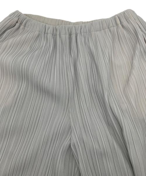 RIM.ARK（リムアーク）RIM.ARK (リムアーク) ファインプリーツリラックスパンツ グレー サイズ:36の古着・服飾アイテム