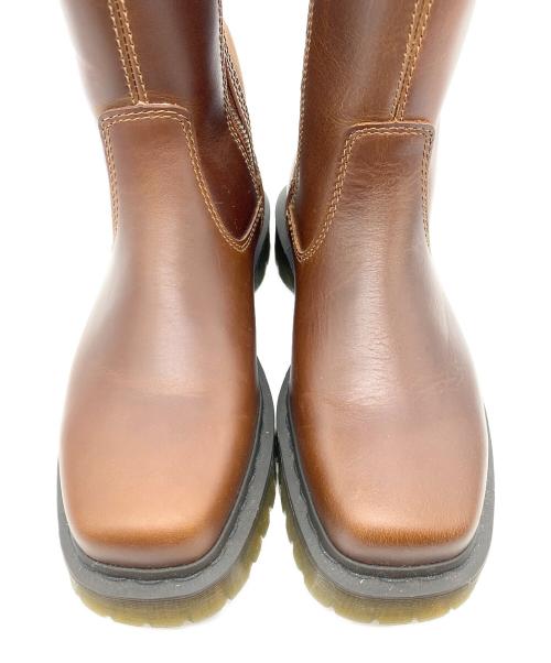 Dr.Martens（ドクターマーチン）Dr.Martens (ドクターマーチン) AMAAYAH  ハイ ライディング ブーツ ブラウン サイズ:UK5の古着・服飾アイテム