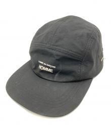 COMME des GARCONS HOMME（コムデギャルソン オム）の古着「ナイロンウェザーキャップ」｜ブラック