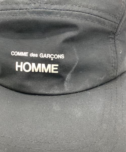 COMME des GARCONS HOMME（コムデギャルソン オム）COMME des GARCONS HOMME (コムデギャルソン オム) ナイロンウェザーキャップ ブラックの古着・服飾アイテム