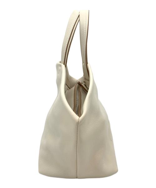 GIANNI CHIARINI（ジャンニ キアリーニ）GIANNI CHIARINI (ジャンニ キアリーニ) AMBRA SMALL HAND BAG ホワイトの古着・服飾アイテム
