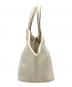 GIANNI CHIARINI (ジャンニ キアリーニ) AMBRA SMALL HAND BAG ホワイト：13000円