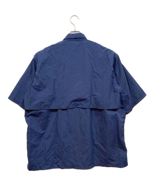 THE NORTHFACE PURPLELABEL（ザ・ノースフェイス パープルレーベル）THE NORTHFACE PURPLELABEL (ザ・ノースフェイス パープルレーベル) フィールドハーフスリーブシャツ ブルー サイズ:Mの古着・服飾アイテム