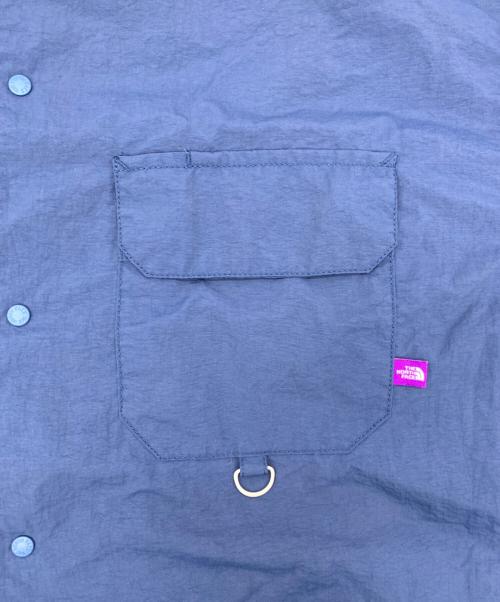 THE NORTHFACE PURPLELABEL（ザ・ノースフェイス パープルレーベル）THE NORTHFACE PURPLELABEL (ザ・ノースフェイス パープルレーベル) フィールドハーフスリーブシャツ ブルー サイズ:Mの古着・服飾アイテム