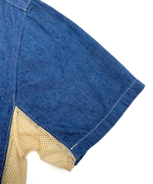 orSlow（オアスロウ）orSlow (オアスロウ) 半袖シャツ ブルー サイズ:1の古着・服飾アイテム