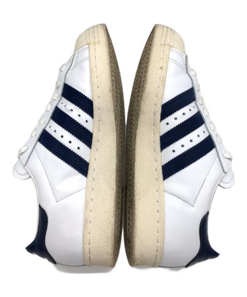 adidas（アディダス）adidas (アディダス) SUPERSTAR 80s AC / スーパースター 80s AC ホワイト×ネイビー サイズ:US：7の古着・服飾アイテム