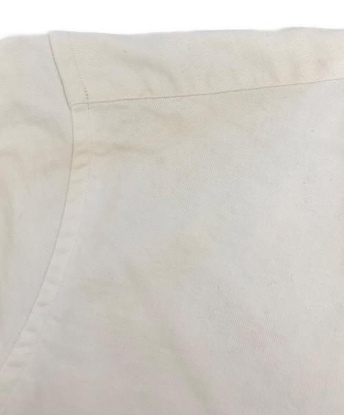 COMME des GARCONS HOMME（コムデギャルソン オム）COMME des GARCONS HOMME (コムデギャルソン オム) ジップアップブルゾン ホワイト サイズ:表記なしの古着・服飾アイテム