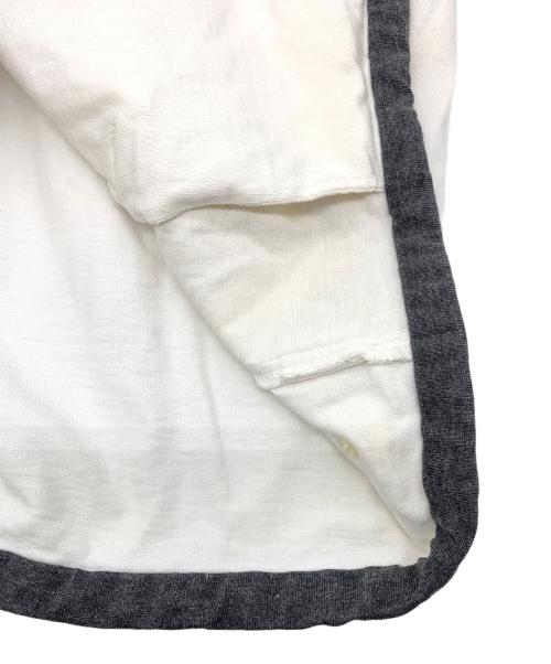 COMME des GARCONS HOMME（コムデギャルソン オム）COMME des GARCONS HOMME (コムデギャルソン オム) ジップアップブルゾン ホワイト サイズ:表記なしの古着・服飾アイテム