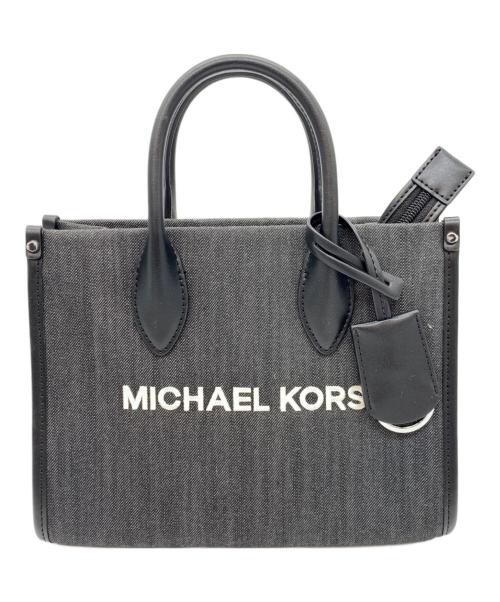 MICHAEL KORS（マイケルコース）MICHAEL KORS (マイケルコース) 2WAYバッグ インディゴの古着・服飾アイテム