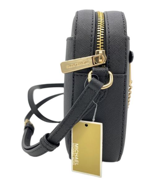 MICHAEL KORS（マイケルコース）MICHAEL KORS (マイケルコース) ジェット セット アイテム ラージ EW ジップ チェーン クロスボディー ブラックの古着・服飾アイテム
