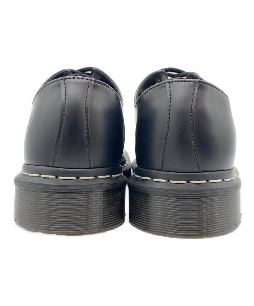 Dr.Martens（ドクターマーチン）Dr.Martens (ドクターマーチン) ホワイトステッチ 3 ホール シューズ ブラック サイズ:US：9の古着・服飾アイテム