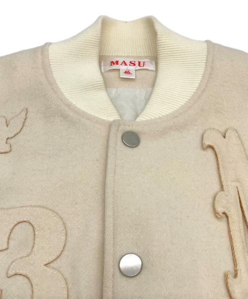 masu（エムエーエスユー）MASU (エムエーエスユー) ブルゾン アイボリー サイズ:SIZE46の古着・服飾アイテム