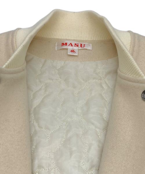 masu（エムエーエスユー）MASU (エムエーエスユー) ブルゾン アイボリー サイズ:SIZE46の古着・服飾アイテム