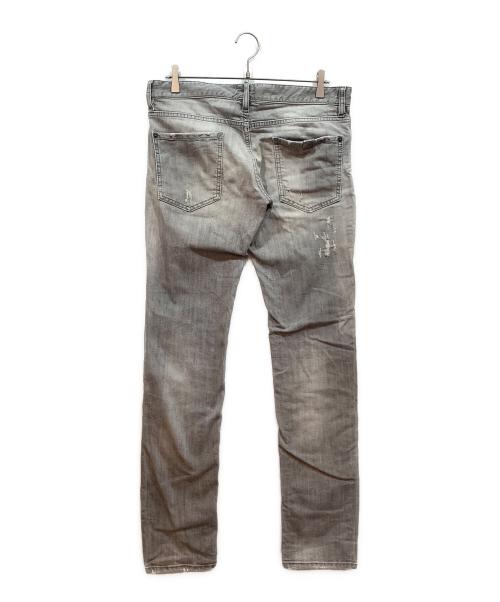 DSQUARED2（ディースクエアード）DSQUARED2 (ディースクエアード) デニムパンツ グレー サイズ:SIZE50の古着・服飾アイテム