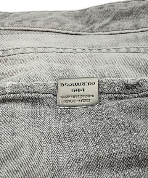DSQUARED2（ディースクエアード）DSQUARED2 (ディースクエアード) デニムパンツ グレー サイズ:SIZE50の古着・服飾アイテム